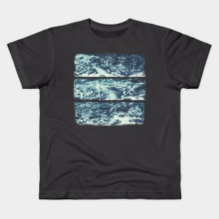 Salt Water Triptych Kids T-Shirt